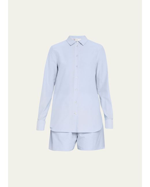 The Row Metis Button-Front Shirt
