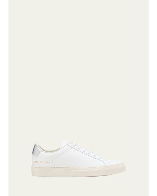 Common Projects Retro Leather Low-Top Sneakers