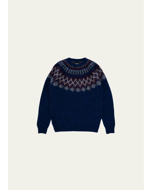 Howlin' Fair Isle Wool Sweater