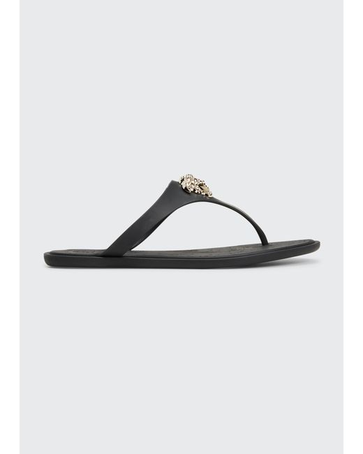 Versace La Medusa Flat Sandals