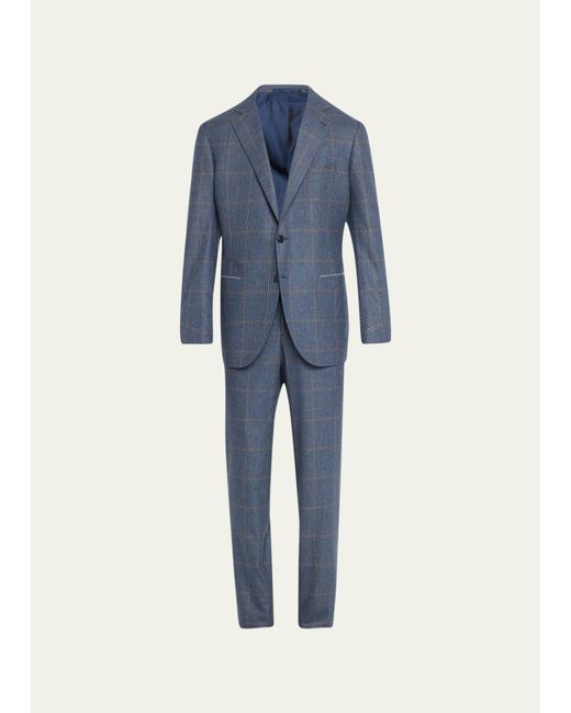 Cesare Attolini Two-Tone Check Suit