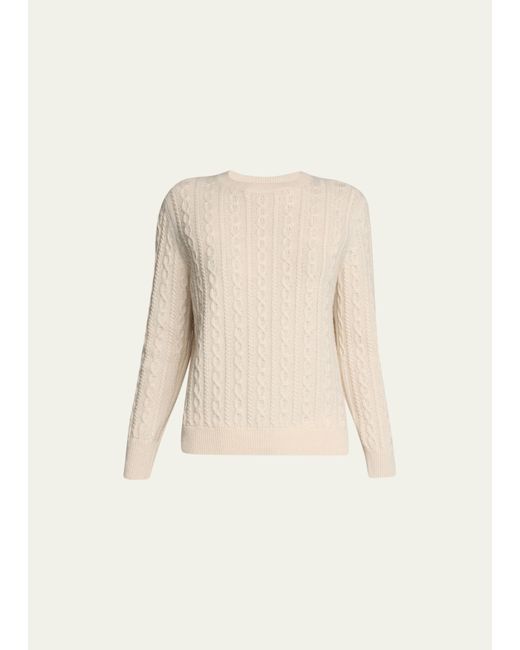 Lafayette 148 New York Cashmere Cable-Knit Sweater
