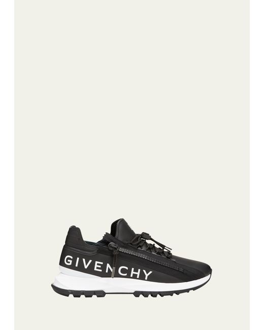 Givenchy Spectre Leather Side-Zip Runner Sneakers
