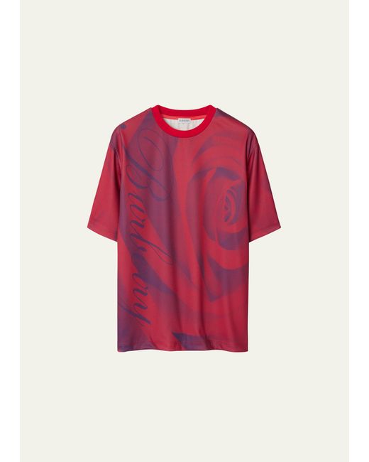 Burberry Rose Jersey T-Shirt