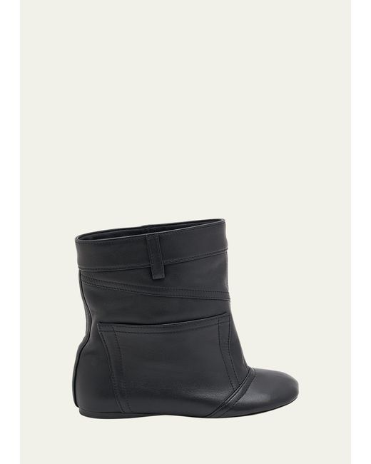 Loewe Toy Panta Ankle Leather Boots