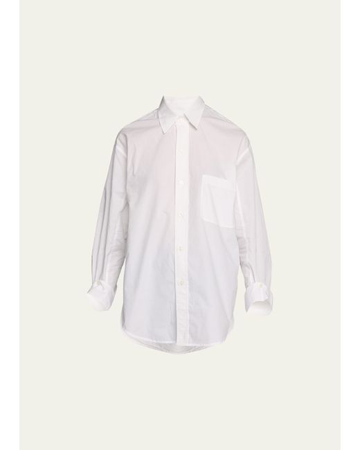 Citizens of Humanity Kayla Button-Front High-Low Shirt