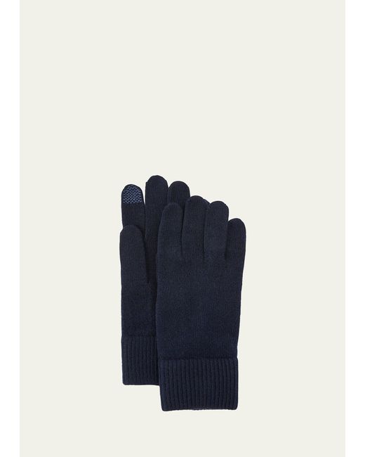 Bergdorf Goodman Cashmere Touchscreen Gloves