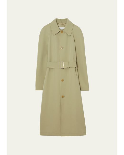 Burberry Belted Wool Trench Coat