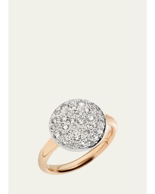 Pomellato Sabbia 18K Gold Diamond Ring