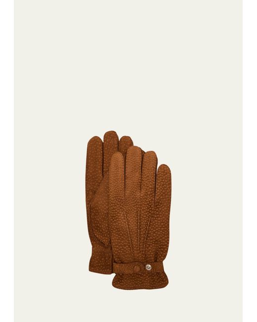 Hestra Gloves Winston Cashmere-Lined Carpincho Leather Gloves