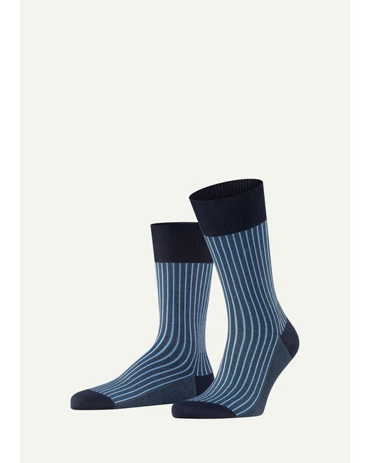 Falke Cotton Stripe Mid-Calf Socks