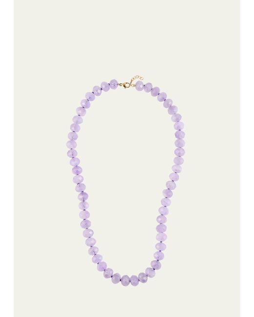 Jia Jia Oracle Amethyst Crystal Necklace