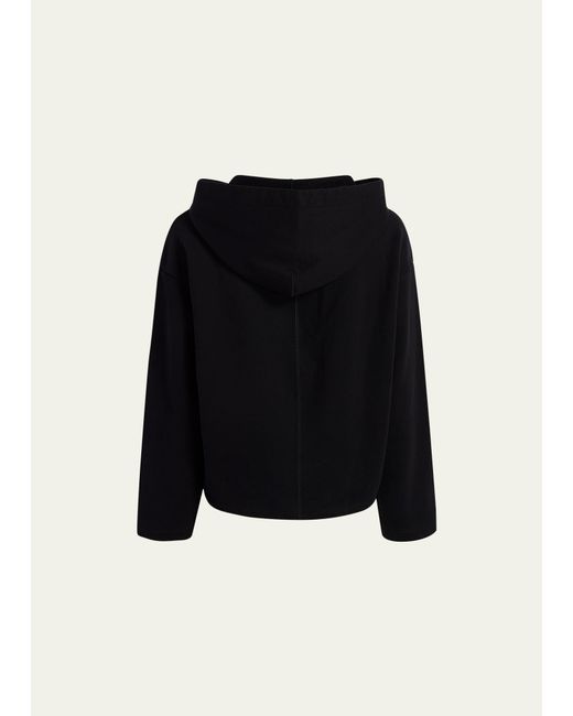 Another Tomorrow Fleece Cropped Hoodie
