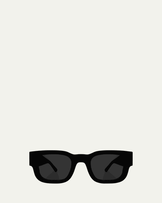 Thierry Lasry Foxxxy 101 Monochrome Acetate Rectangle Sunglasses
