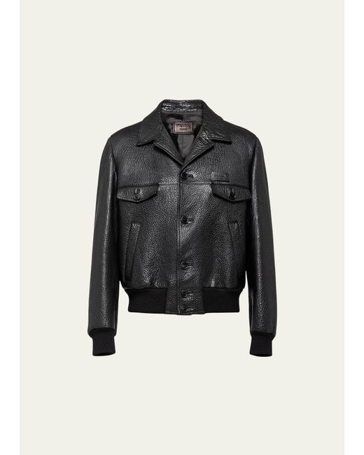 Prada Napa Leather Jacket