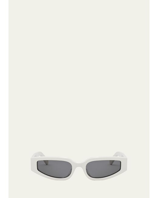 Celine Triomphe Sleek Acetate Cat-Eye Sunglasses