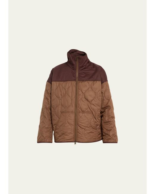 Nsf Wyatt Quilted Funnel Jacket