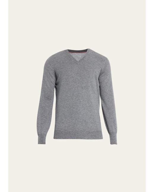 Brunello Cucinelli Cashmere V-Neck Sweater
