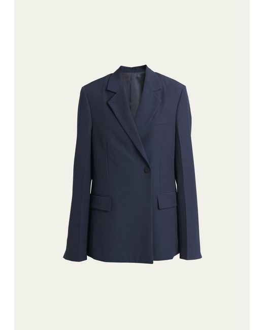 Ferragamo Double-Breasted Blazer Jacket