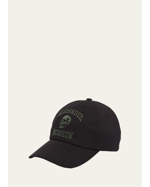 Alexander McQueen Stacked Logo Baseball Hat