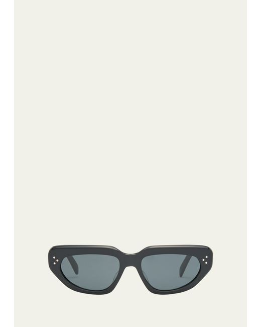Celine 3-Dot Acetate Cat-Eye Sunglasses
