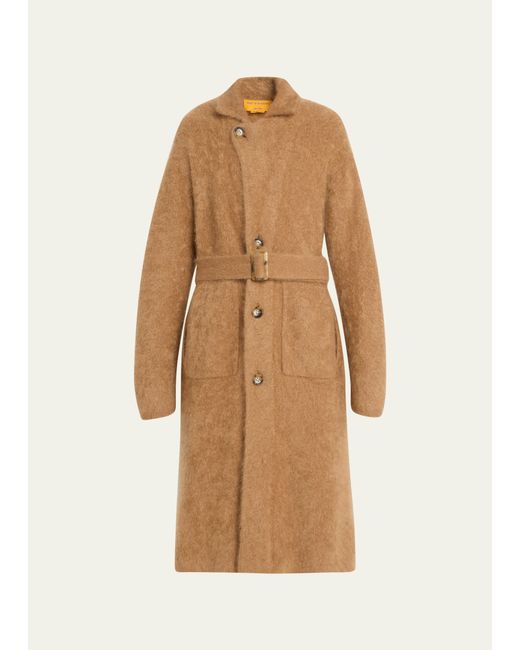 Guest in Residence Grizzly Cashmere Long Belted Coat