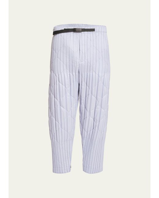 Homme Pliss Issey Miyake Quilted Ski Pants