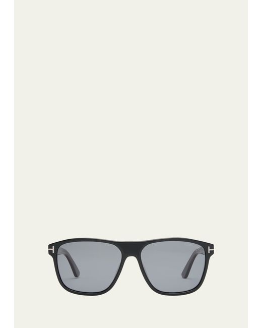 Tom Ford Frances Polarized Acetate Square Sunglasses