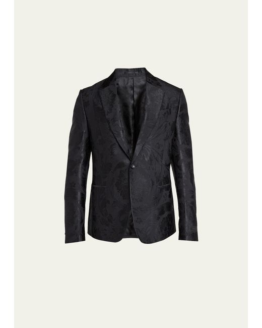 Versace Barocco Jacquard Tuxedo Jacket