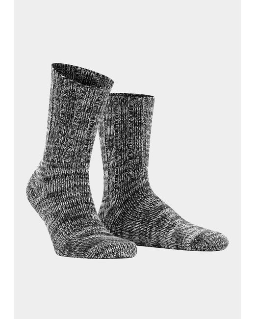 Falke Brooklyn Rib-Knit Cotton Socks