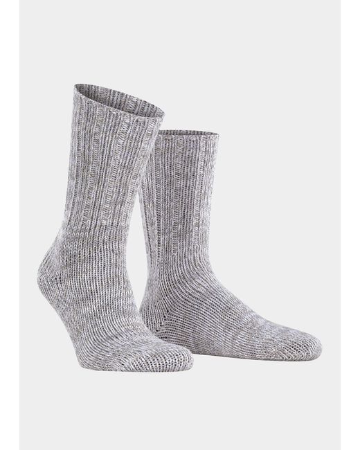 Falke Brooklyn Rib-Knit Cotton Socks