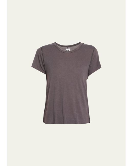 Nsf Tara Modal-Cashmere Short-Sleeve T-Shirt
