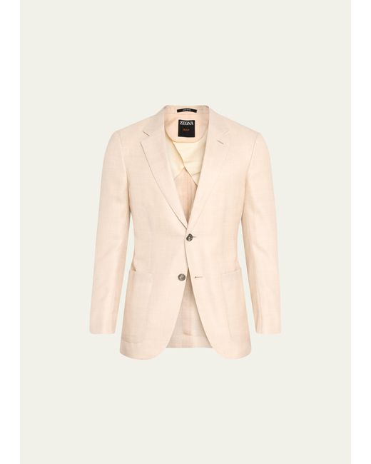 Z Zegna Cashmere and Silk Tailoring Jacket