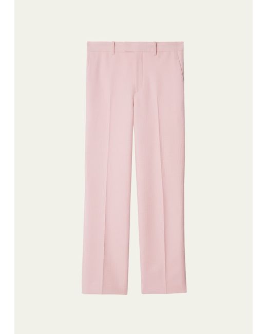 Burberry Cropped Wool Trousers