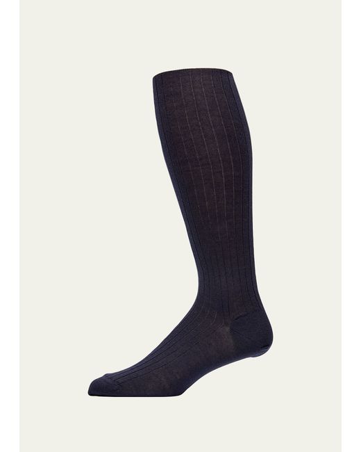 Sozzi Calze Cashmere Silk Over-Calf Socks