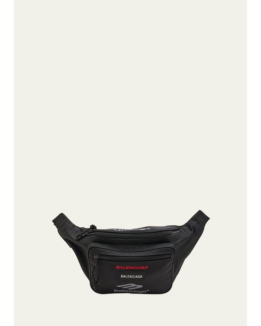 Balenciaga Explorer Multilogo Belt Bag