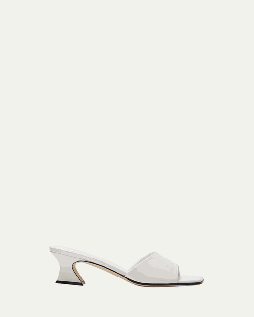 Giuseppe Zanotti Design Iridescent Block-Heel Mule Sandals