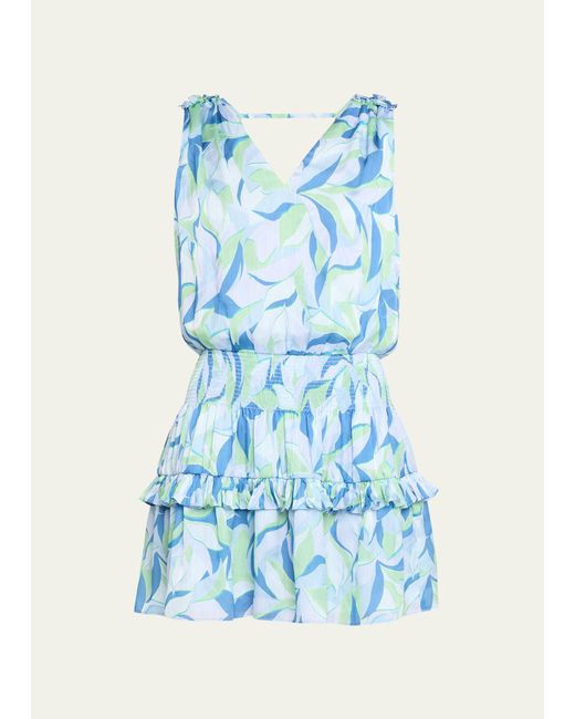 Ramy Brook Printed Kiara Mini Dress
