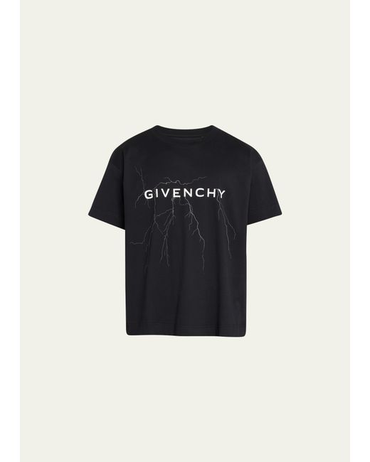 Givenchy Lightning Logo Boxy T-Shirt