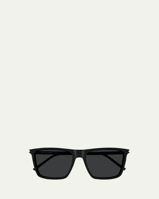 Saint Laurent SL 668 Acetate Rectangle Sunglasses