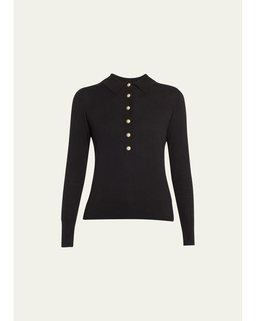 L'agence Sterling Collared Sweater
