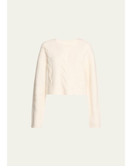Lisa Yang The Hannah Cashmere Cable-Knit Sweater