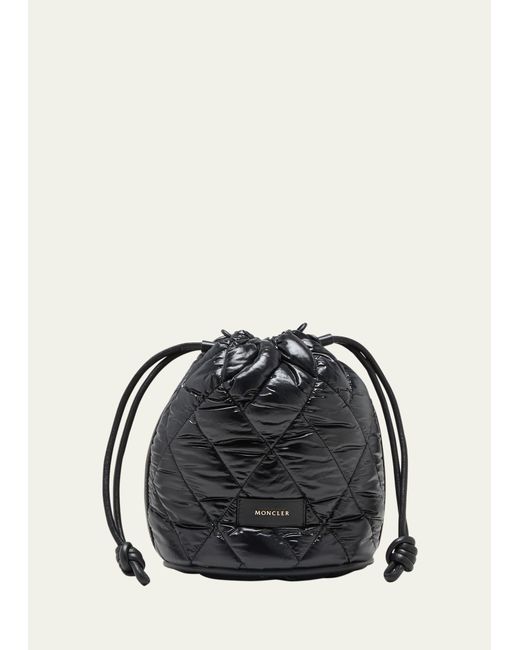 Moncler Quilted Nylon Bucket Bag