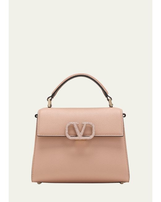 Valentino Garavani VSLING Mini Leather Top-Handle Bag