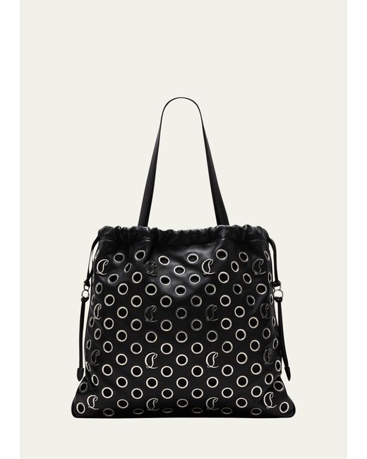 Christian Louboutin Mouchara Tote Nappa Leather with Eyelets