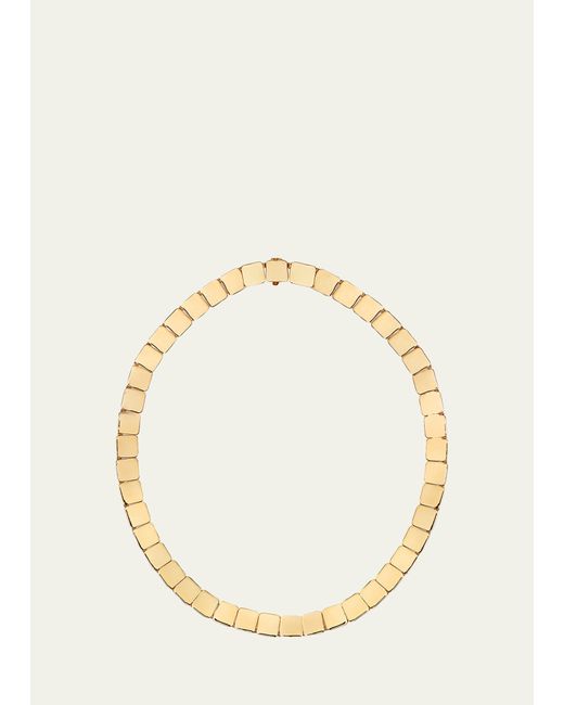 Ileana Makri 18K Gold Large Tile Necklace