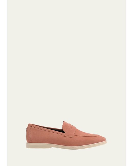 Bougeotte Suede Casual Penny Loafers