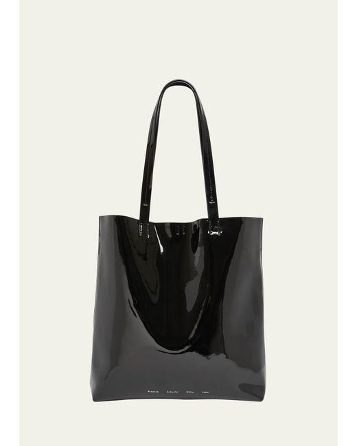 Proenza Schouler White Label Walker Patent Leather Tote Bag