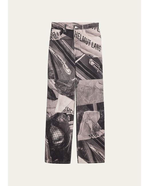 Helmut Lang Graphic Carpenter Jeans