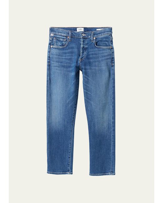 Citizens of Humanity Emerson Cropped Low-Rise Boyfriend Jeans
